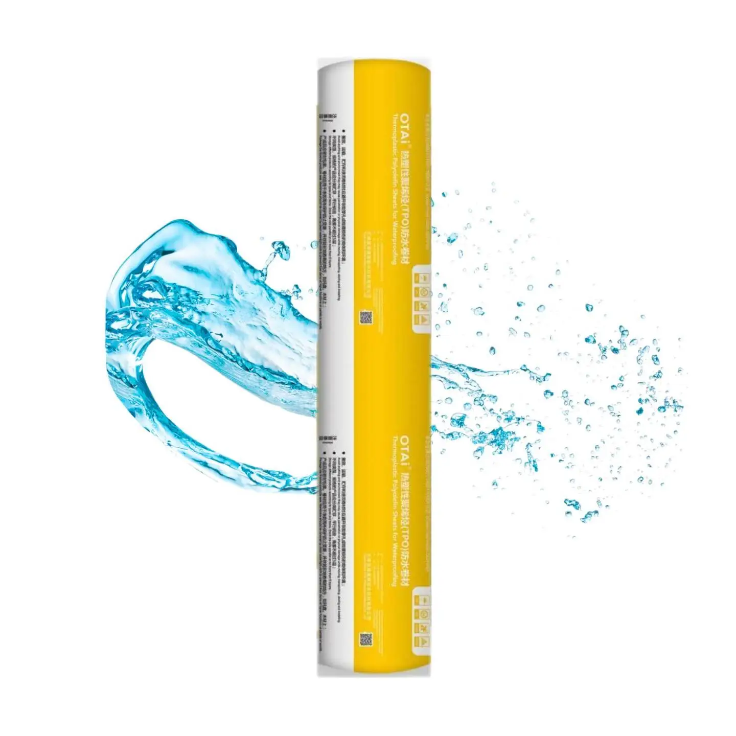 High Quality Roofing Waterproof Sheet TPO roofing waterproof membrane with FM certificate
