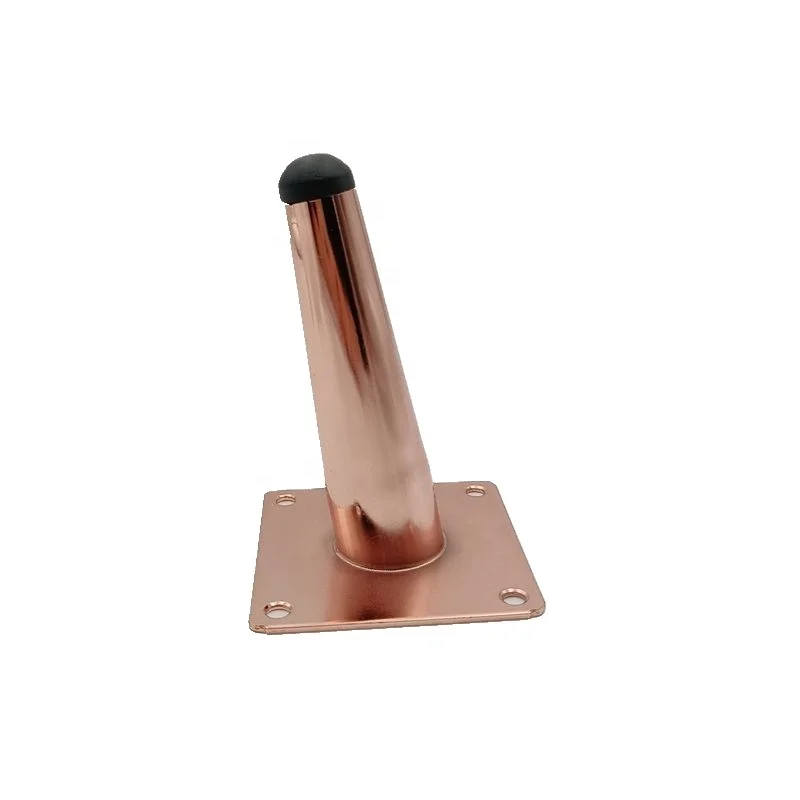 YJY Multi - function ROSE GOLD hardware cone tube sofa foot inclined cone tube sofa leg.