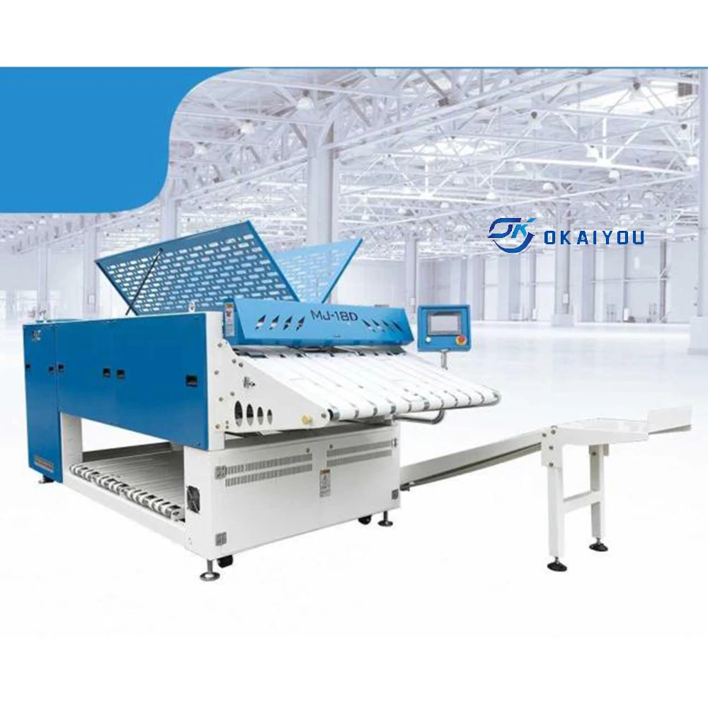 OKAIYOU Automatic Laundry Bed Sheet Folding Machine