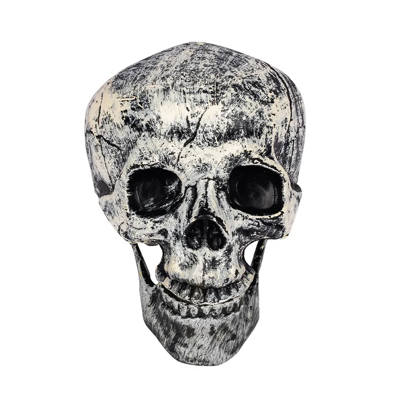Plastic Halloween Skeleton Decor Props with Movable Joints Spooky Bones for Graveyard Ground Decor Unique New Design