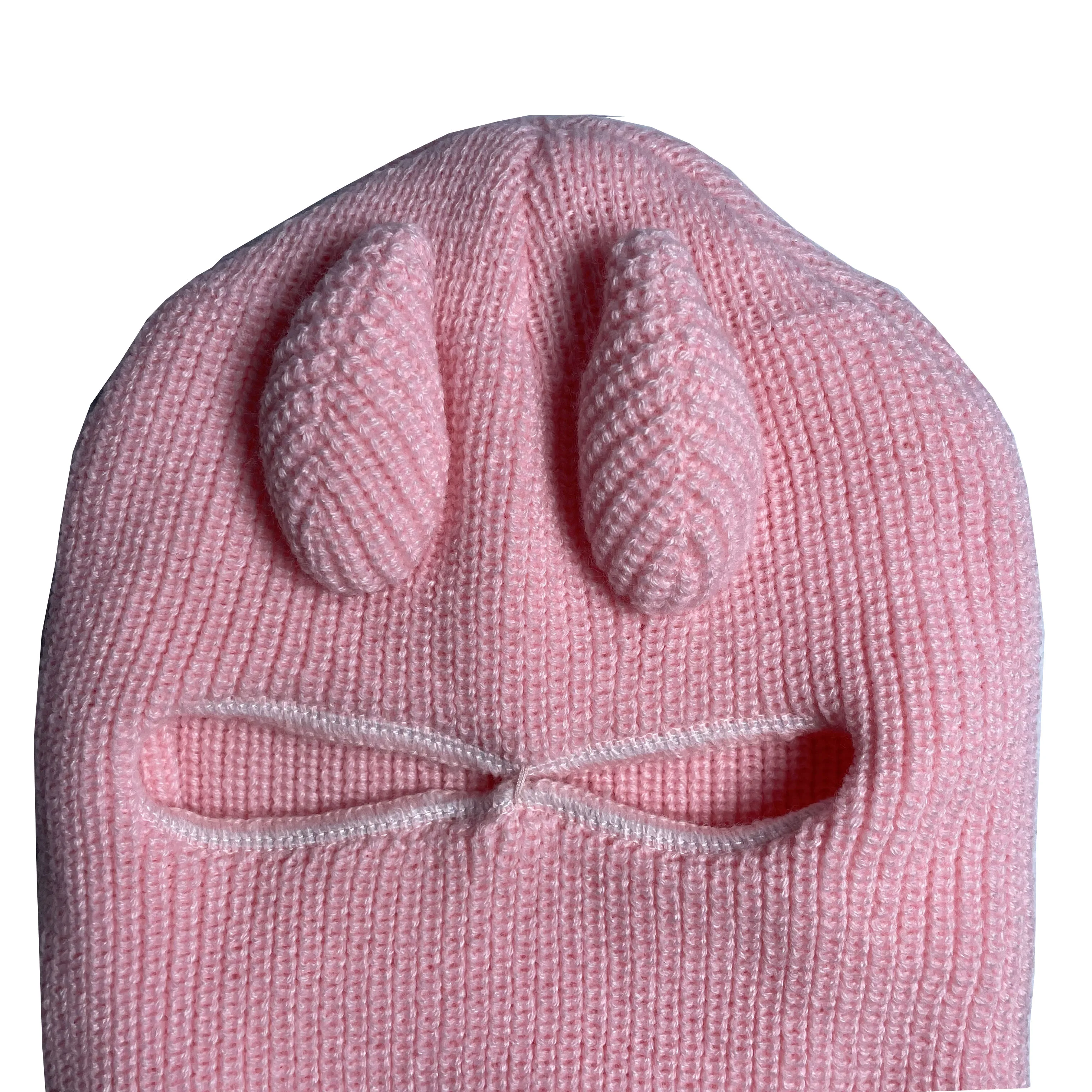 2022 New Design Winter Ski Mask Bear Ears Style Designer Balaclava Face Ski Mask For Men And Women