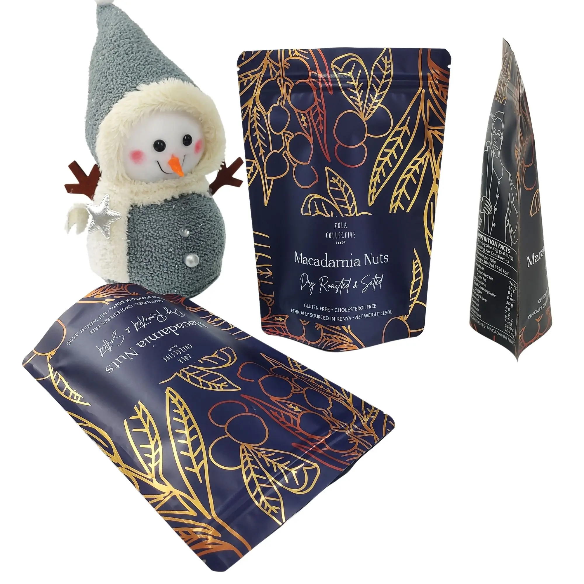 Пакет из скраба и соли для спа-ванны пакет с устойчивой молнией пластиковый мыла морской пакеты упаковки продуктов ванны