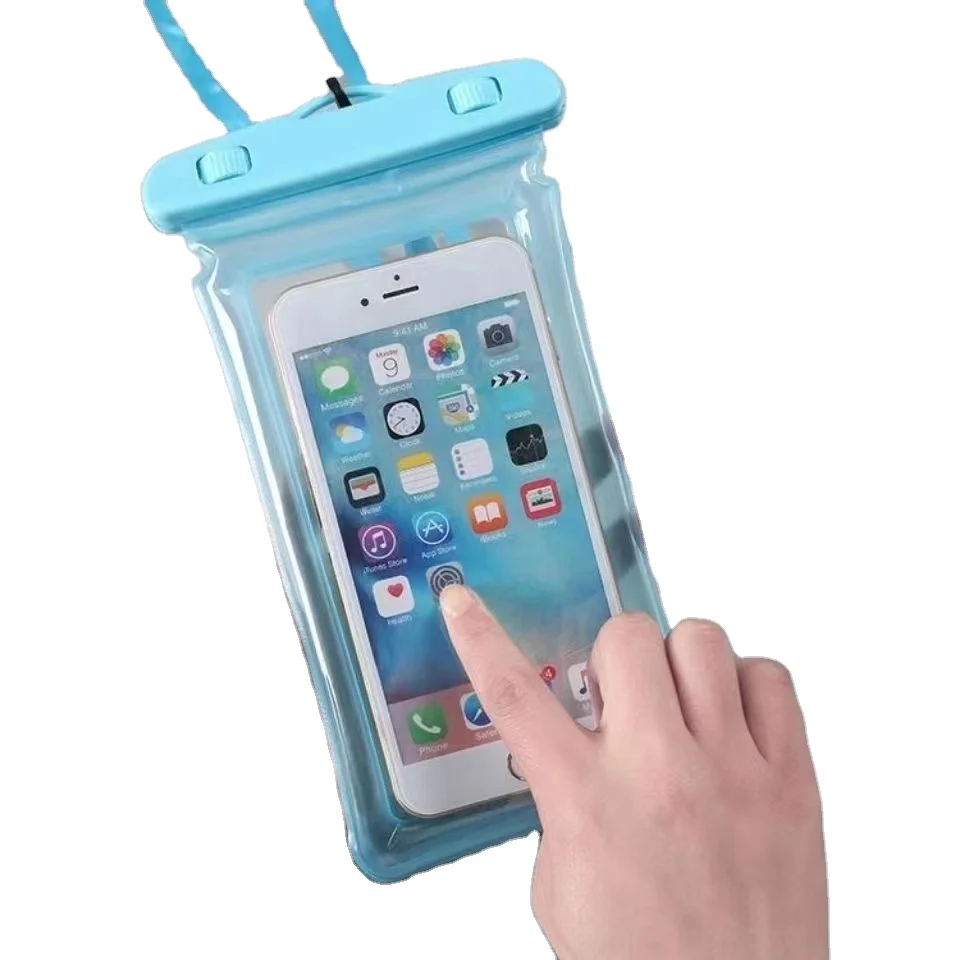Waterproof Phone Pouch/Case Floating Waterproof Cell Phone Bag Universal Clear Water Proof PVC Dry Beach Bag for Phone