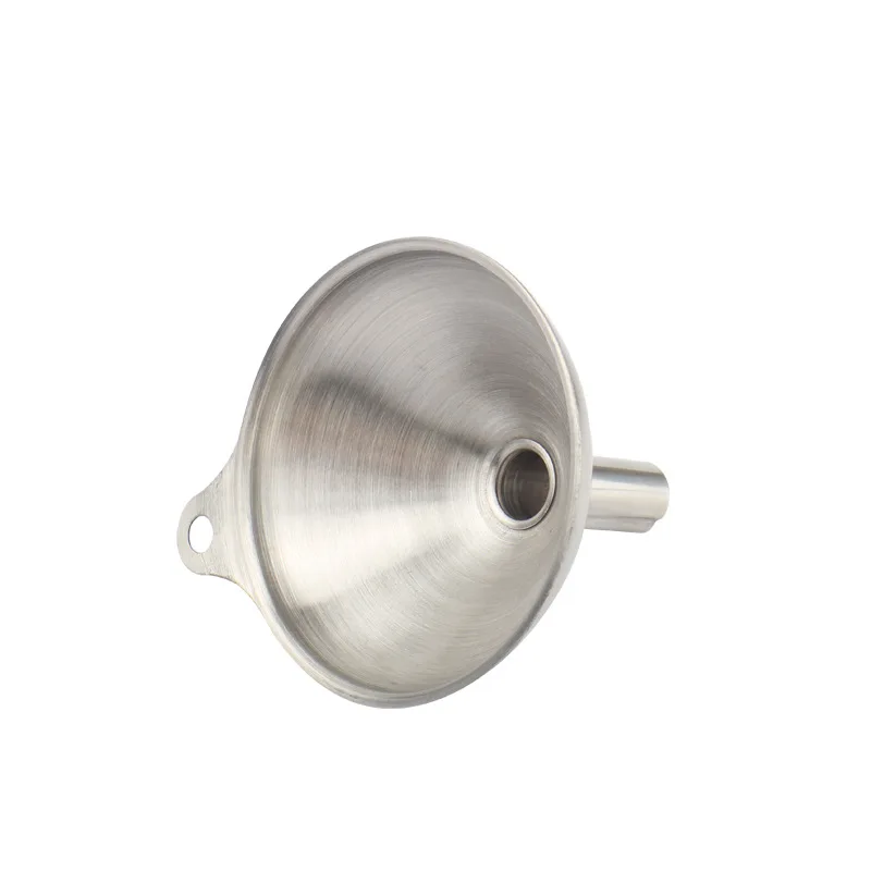 
Kitchen Tool 3pcs/set Mini Small Stainless Steel Oil Seasoning Pepper Powder Coffee Beans Liqueur Wine Cone Funnel Set 