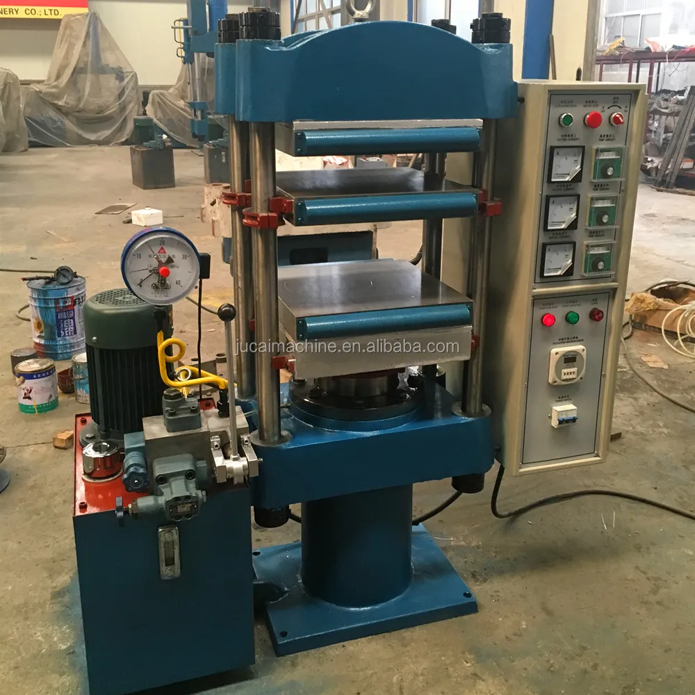 2 layers rubber plate mold press machine/hydraulic vulcanizer for rubber seals