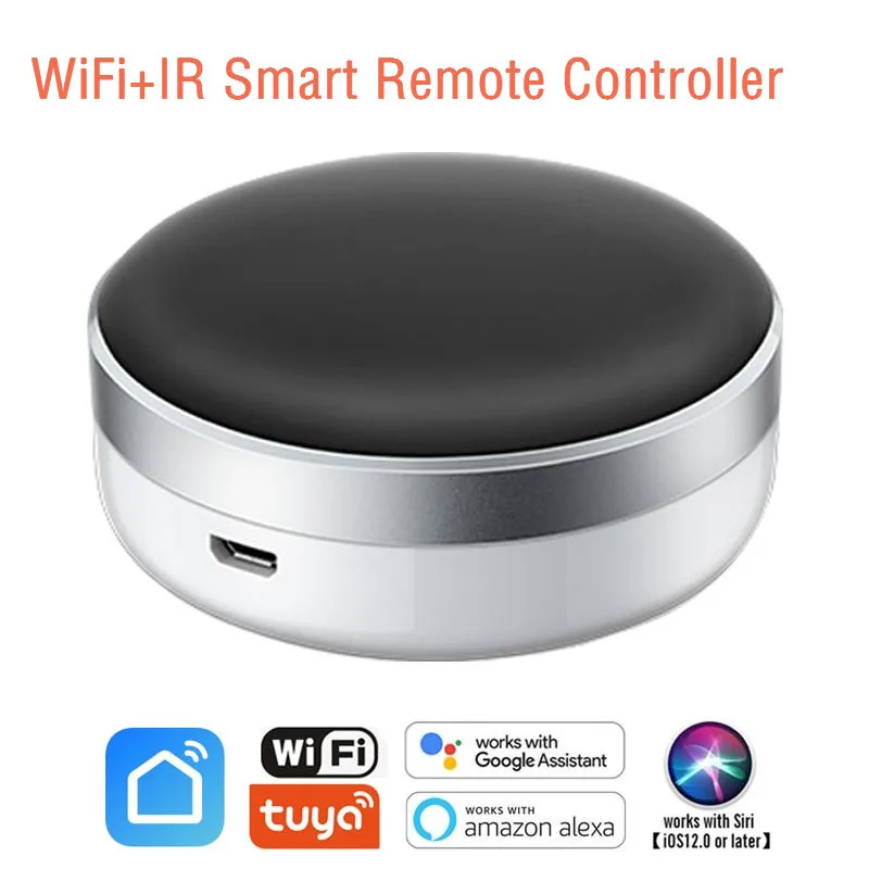 Smart Home Universal App control tuya wifi ir rf blaster Remote Controller for Air-condition TV Alexa Google Home
