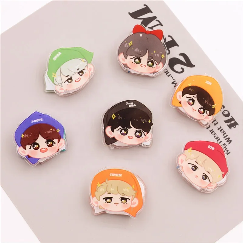 Bangtan Boys оптовая продажа KPOP Idol товар мультфильм милый акриловый