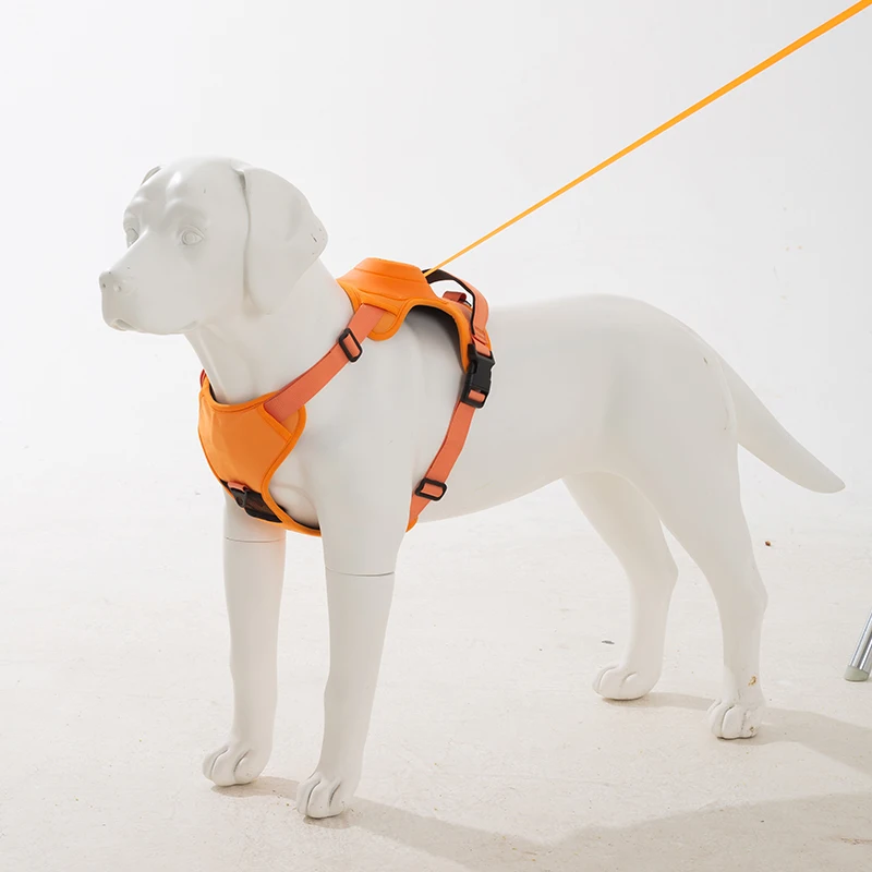 Fast Shipping Wholesale Manufacturer 2 IN 1 Tarp Step in Slip Pet Leashes No Pull Retractable Tactical Dog Harness in 2024