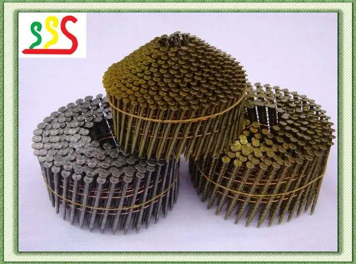 Factory low price 2.1*90mm long ring coil nails