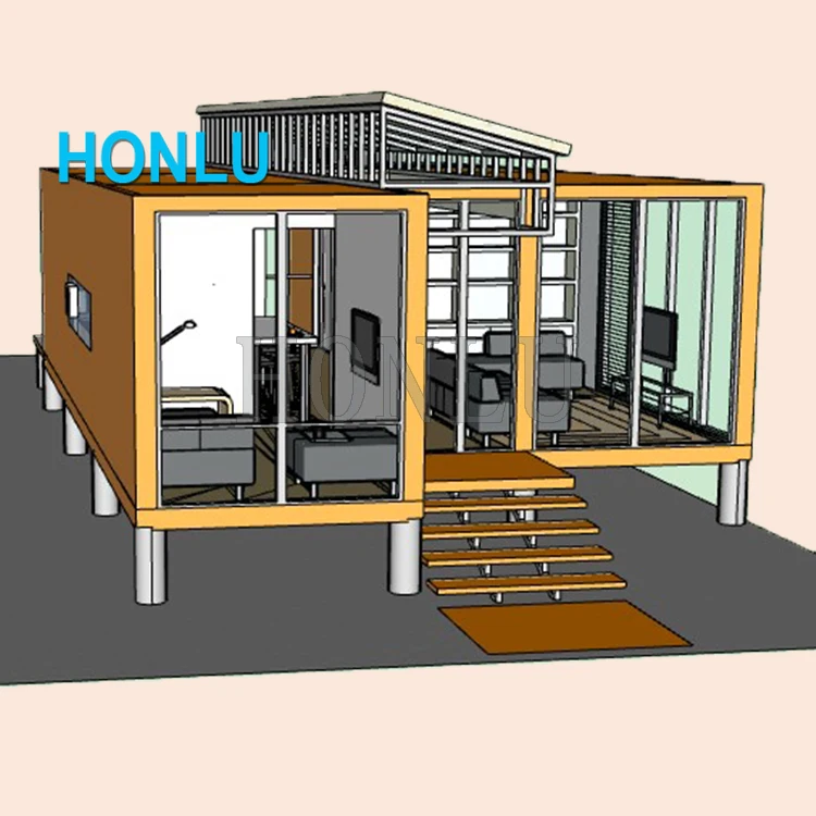 Cheap 20 40 ft Factory 20ft 30ft folding luxury expandable container house