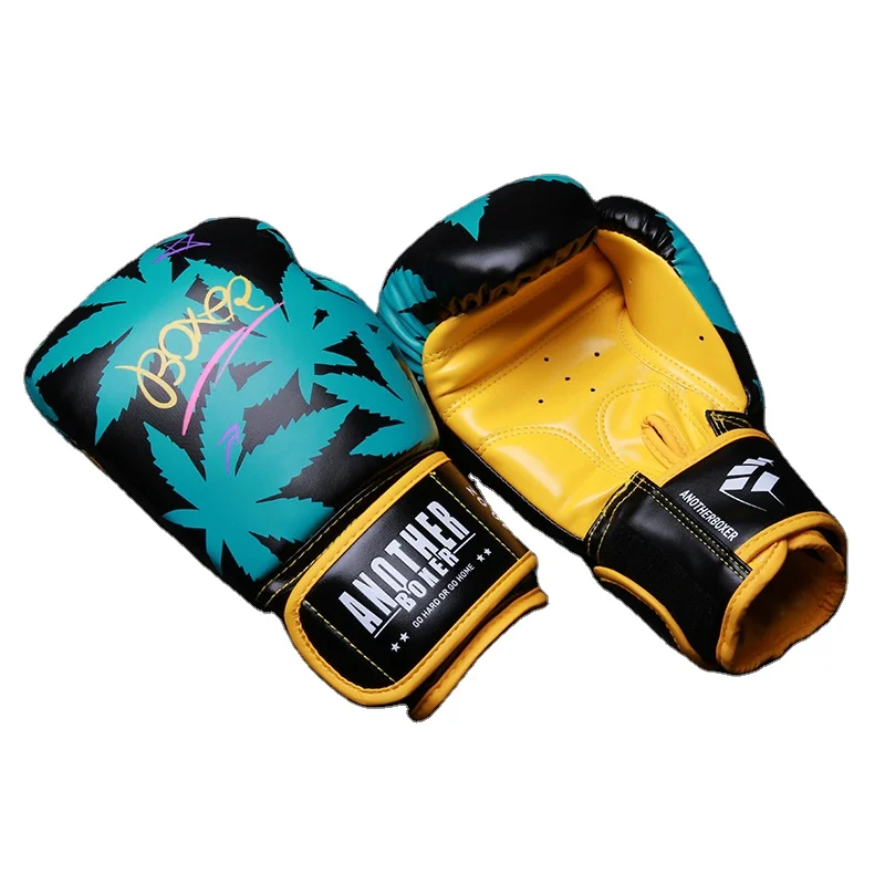 SUNIONS 2023 High Quality Genuine Cowhide Leather Boxing G-loves Pure Leather Made Best S-tyle  Boxing G-loves