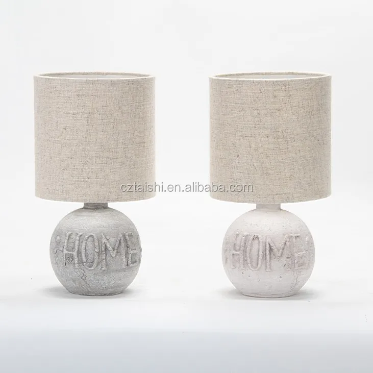 decorate home bedside ceramic table lamp