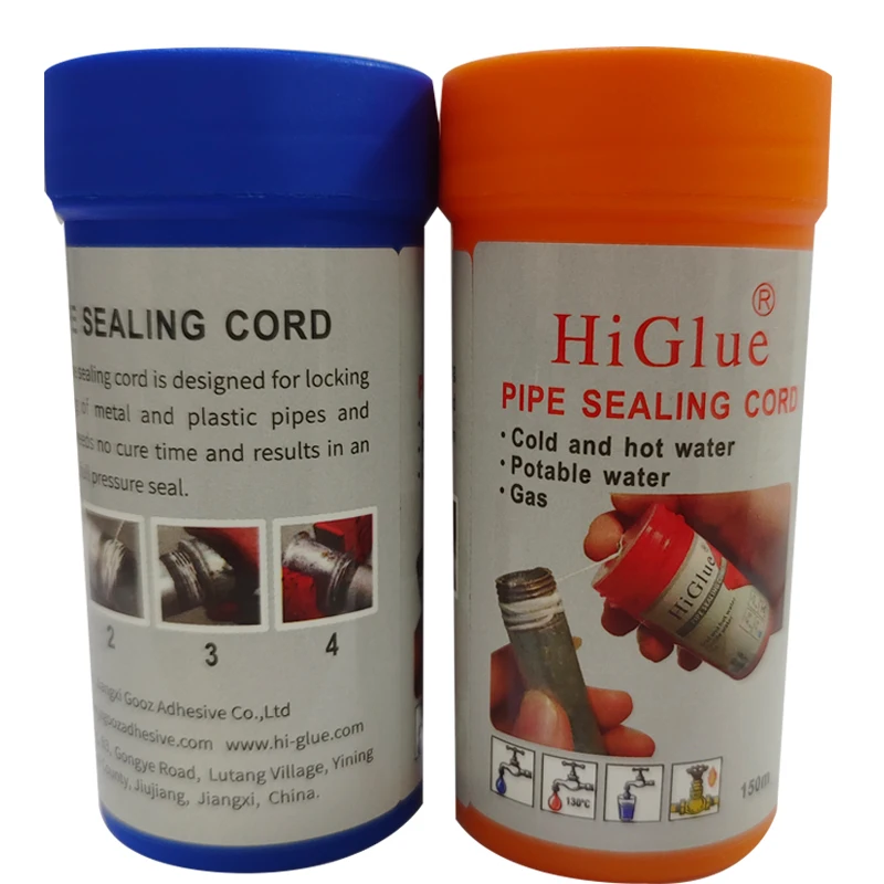 immediate full pressure pipe sealing cord 55 Pipe Thread Sealing Cord 50m 80m 150m 160m Meters For Hot Or Cold Water And Gas