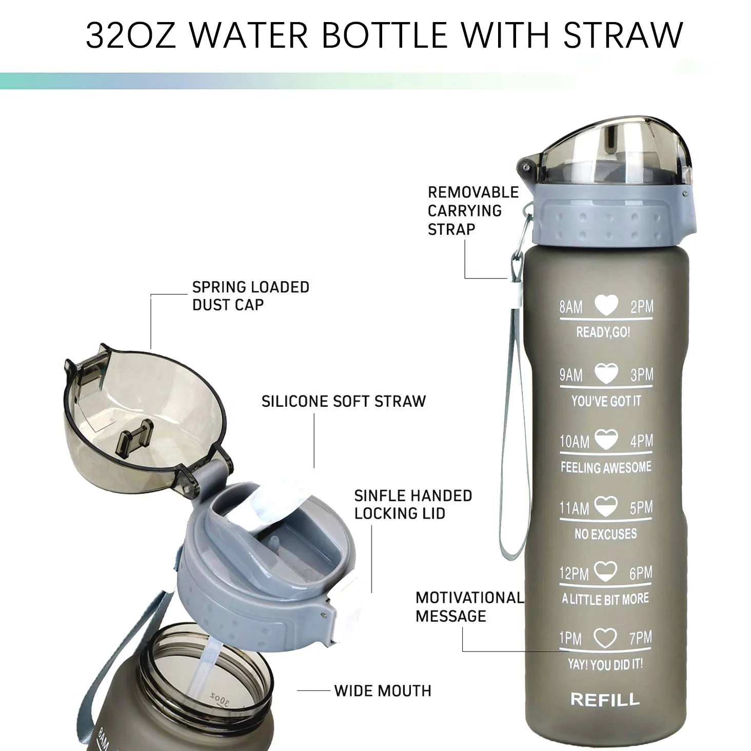 Пластиковая бутылка для воды