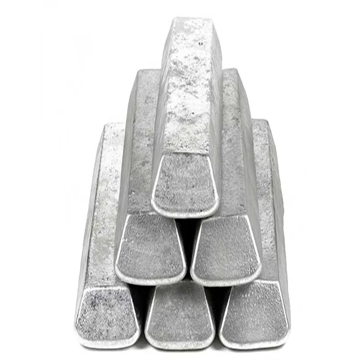 aluminium ingots a7 price adc12 price per kg 99.7% Used in electronics industry