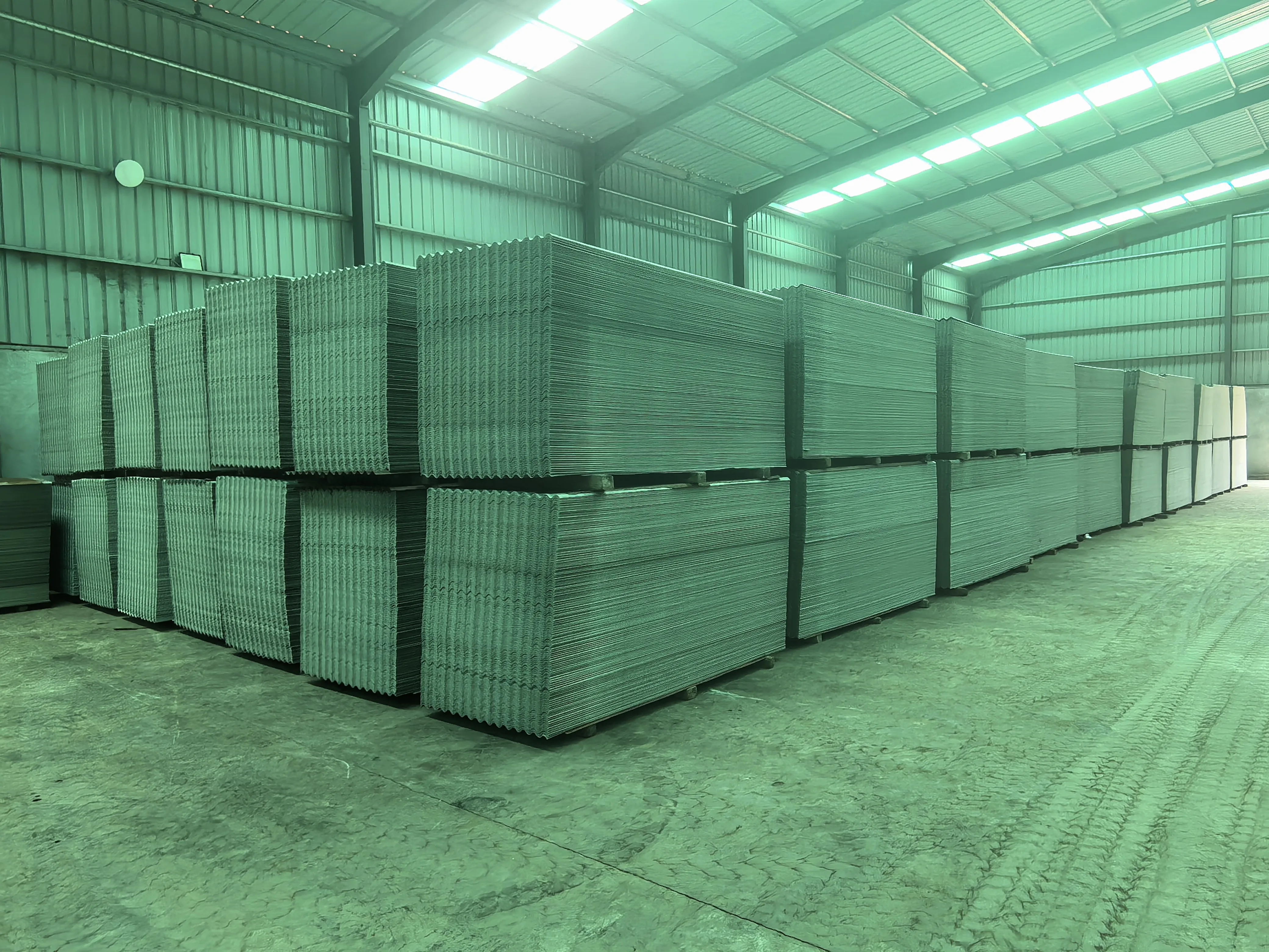 KUNDA 2024 Africa Local Factories Coast Roofing Cement Fiber Tiles 4*1050*2400 Local Factory Benin Factory Stock On Sale now