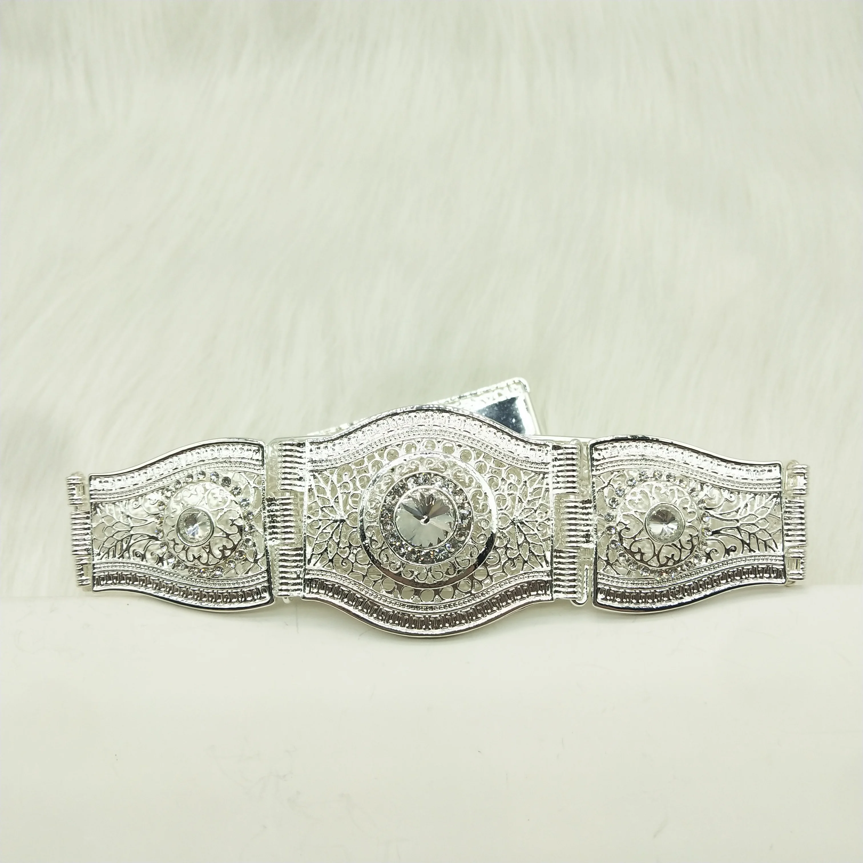 Sunspicems Morocco Women Caftan Belt Gold Color Red Green Stone Ethnic Wedding Dress Kaftan Abaya Metal Waist Chain Belt Jewelry