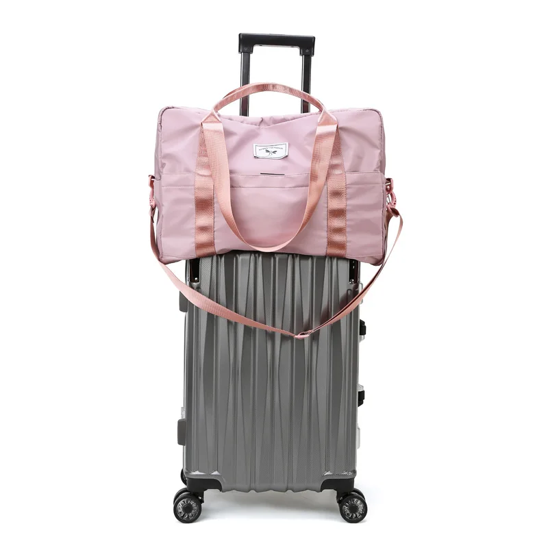 waterproof women men nylon travel duffle bag