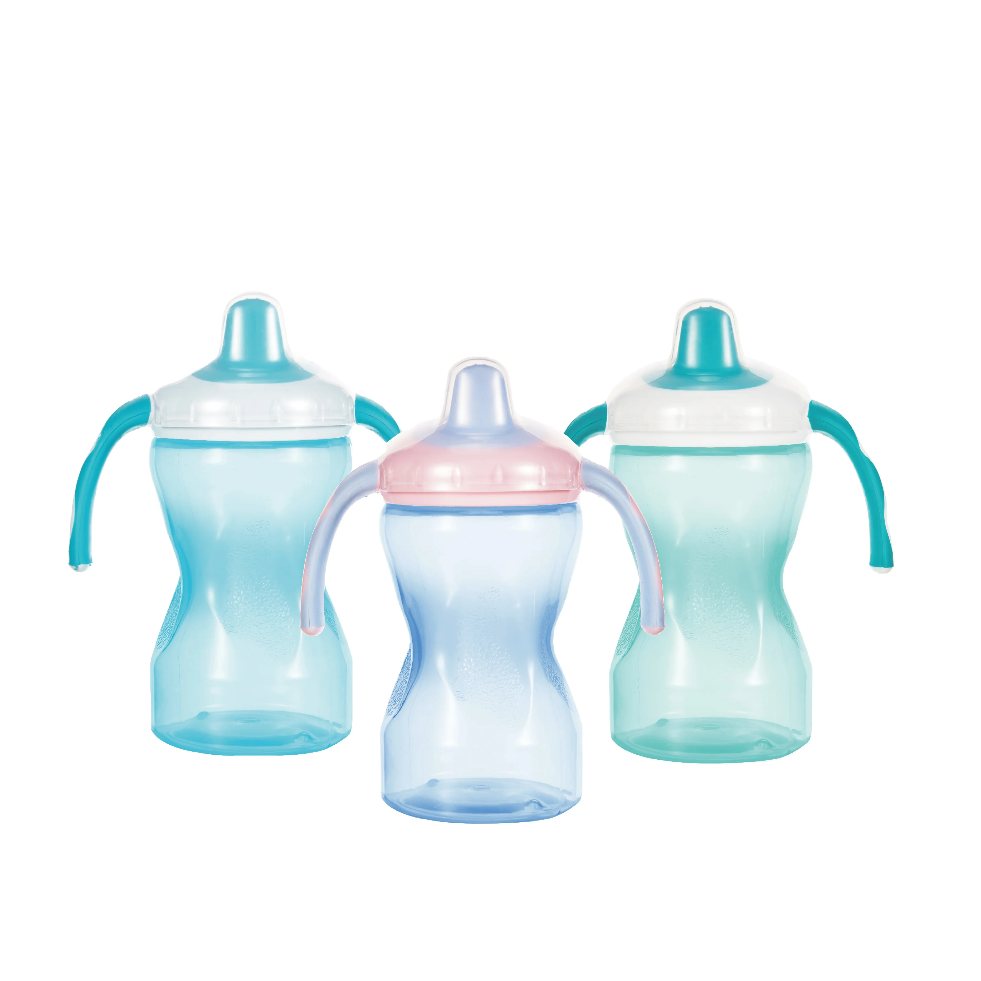 Momeasy BPA Free PP Water Bottles Flip-Lid Cover Strap Handled Infant Feeding Water Sippy Cups Kids Baby Training Cup
