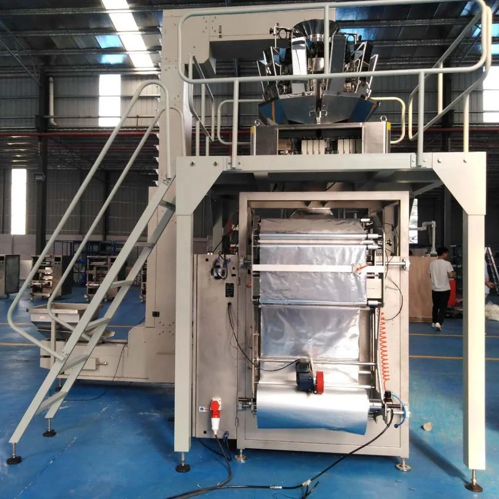 Automatic Form Fill Seal Food Granule Noodle Meat Vacuum Packing Machine