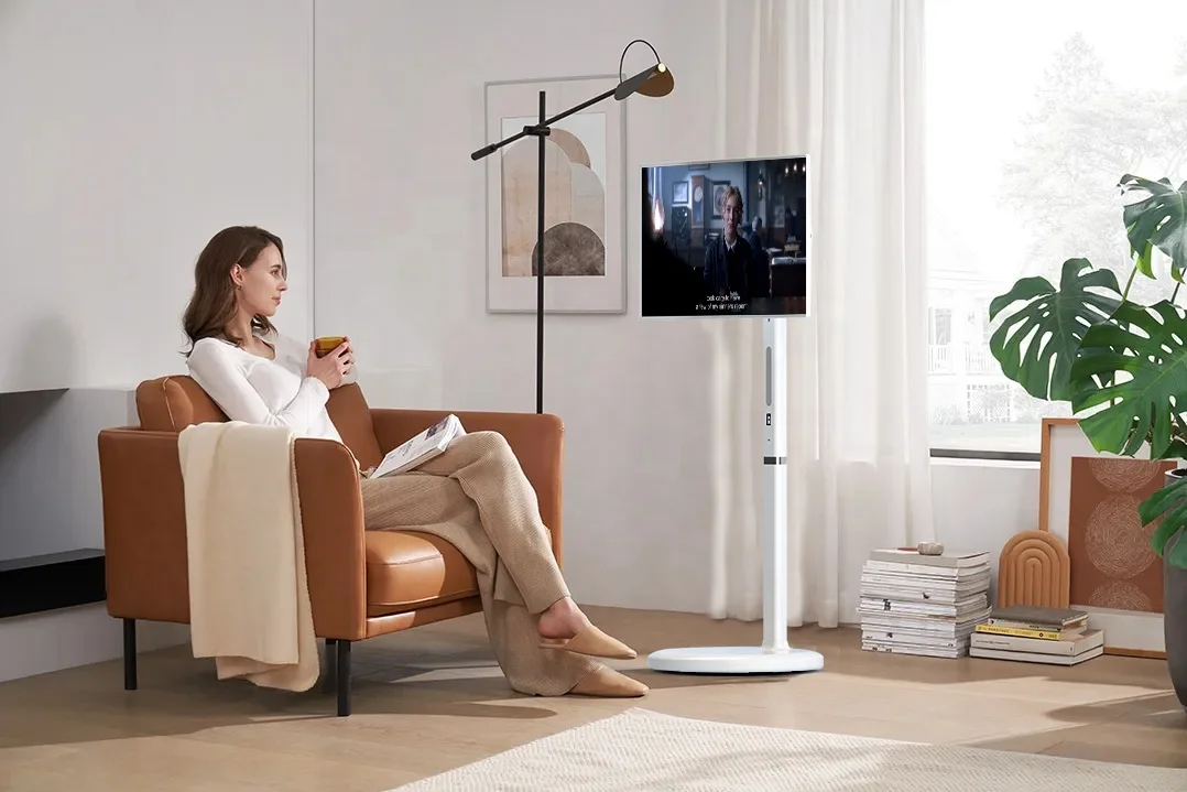 business watching desktop tablet os resolution swivel flip yoga large follow removable kitchen standbyme