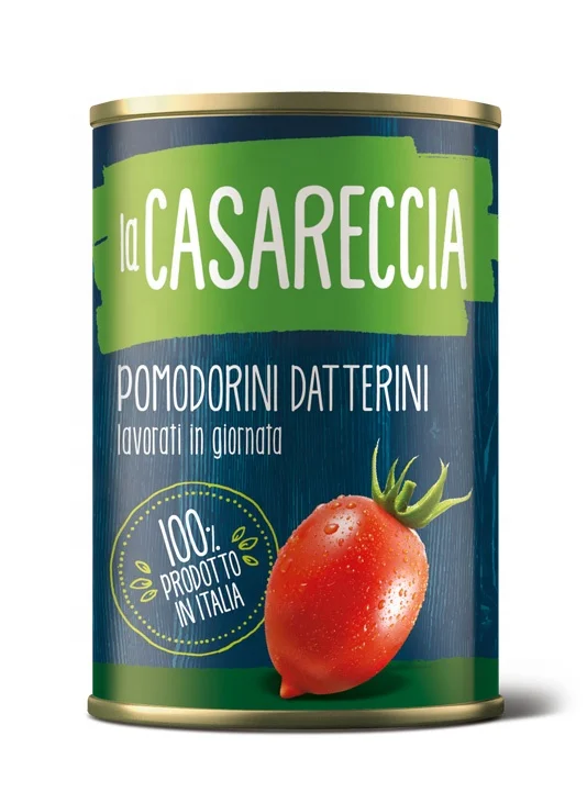 Pizza Sauce with Olive Oil, Tomato Pulp, Peeled Tomatoes, Cherry, Datterini Tomatoes