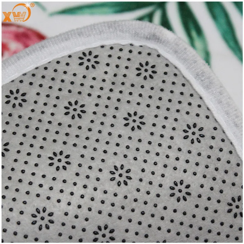 China made Butterfly series Mat Shower 4 Pieces Set Shower Curtain 3 Pieces Set bath mat