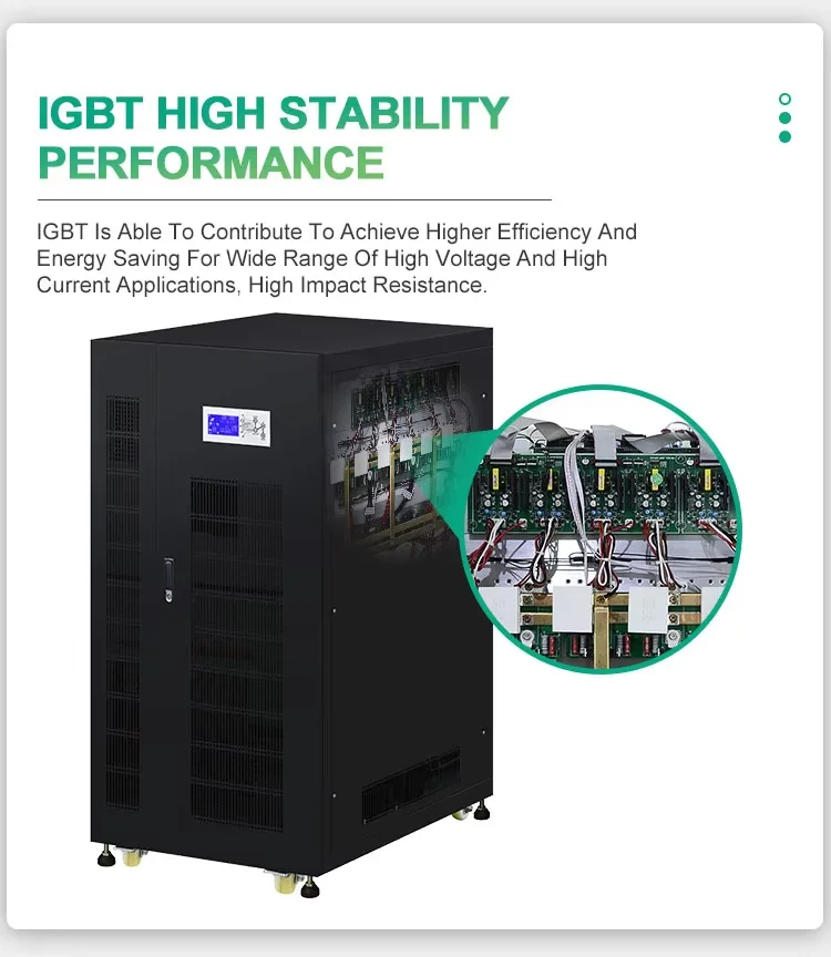 ZUMAX high frequency Pure Sine wave 380Vac 3 Phase Three phase 10KVA Online UPS Uninterrupted Power Supply system