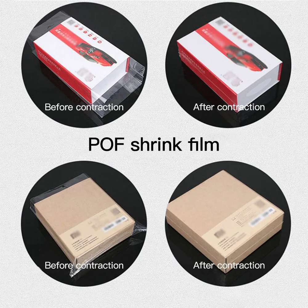 transparent packaging film POF shrink film polyolefin