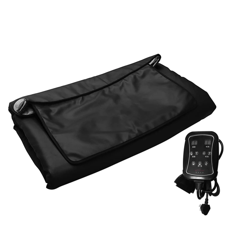 BTWS 2023 Hot Sale Far Infrared Sweating Bag Red Light Therapy Blanket with Energy Stones