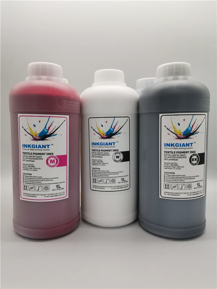 High quality best-selling pigment ink applied to DTF printer for clothes printing