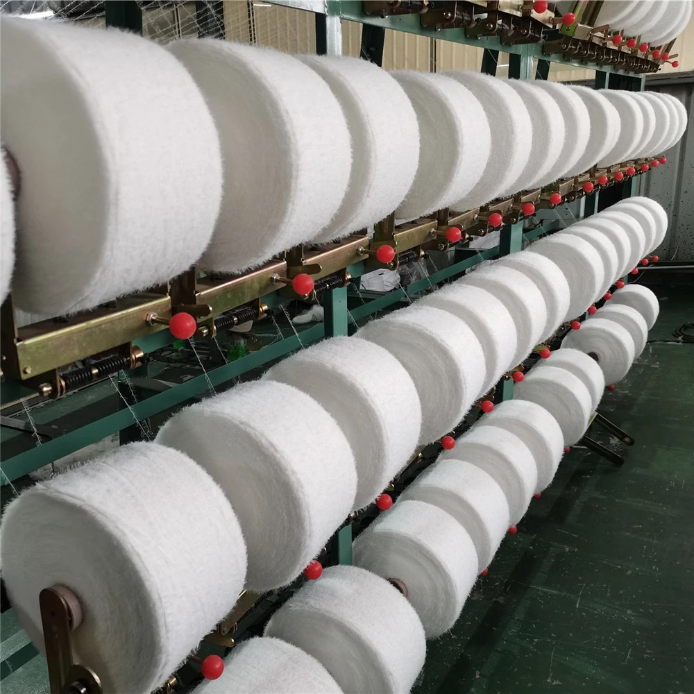 soft feather yarn nylon eyelash yarn