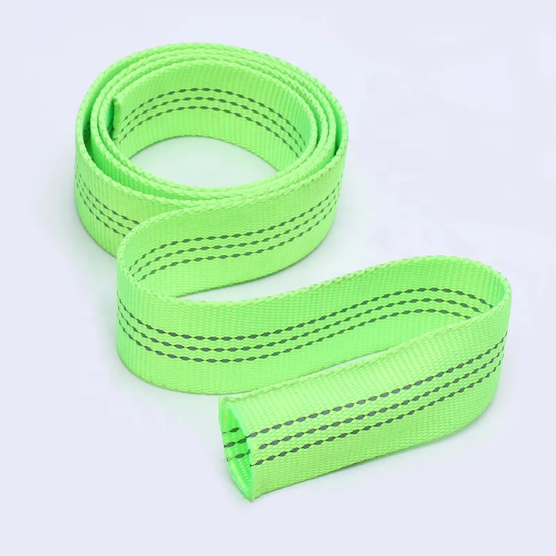 Factory Customized Design Jacquard Nylon Reflective Webbing Straps For Pet Dog Collar Leash