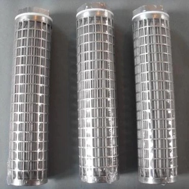 20 дюймовый сетчатый плиссированный фильтр SS Mesh 304/316/316L для фильтрации масла/воды