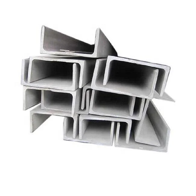 A36 Channel Steel American Standard U Shaped Steel Channels Galvanized Steel Profiles