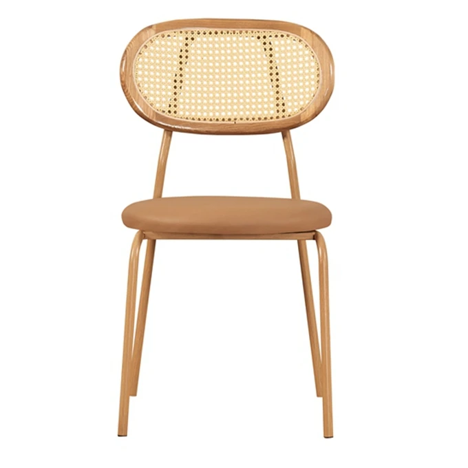 yellow velvet hot sale new modern American outdoor dining chair dining chairs in valvat in cream color