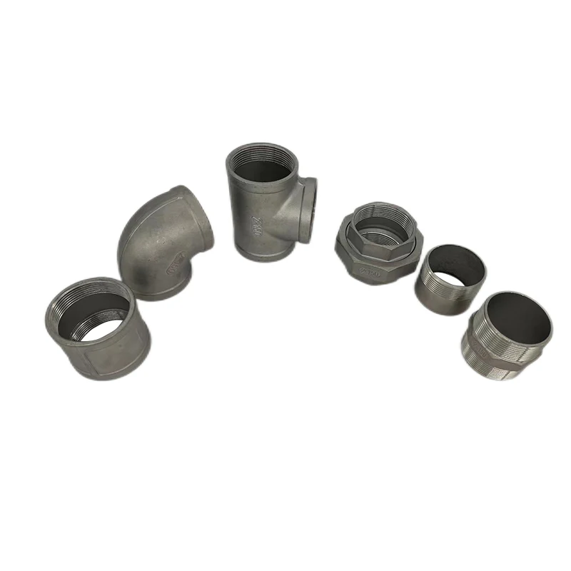 Stainless 304 90 Degree 1/8 Inch BSP Fitting Pipe Stainless Steel Pipe Connector Elbow