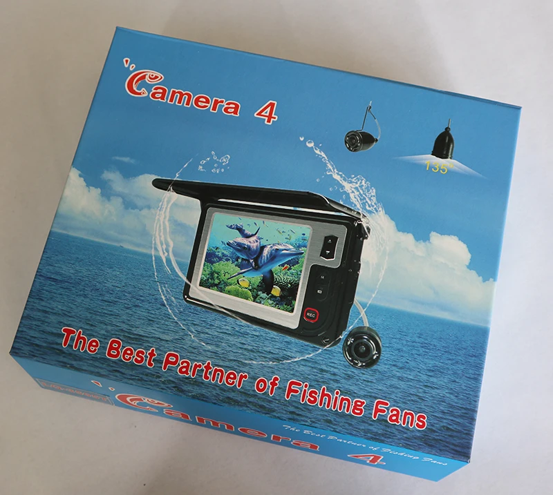 HR-3505T Night vision professional underwater camera 3.5inch 15m  winter fishing camera for Ice Lake Sea Boat Kayak Fishing