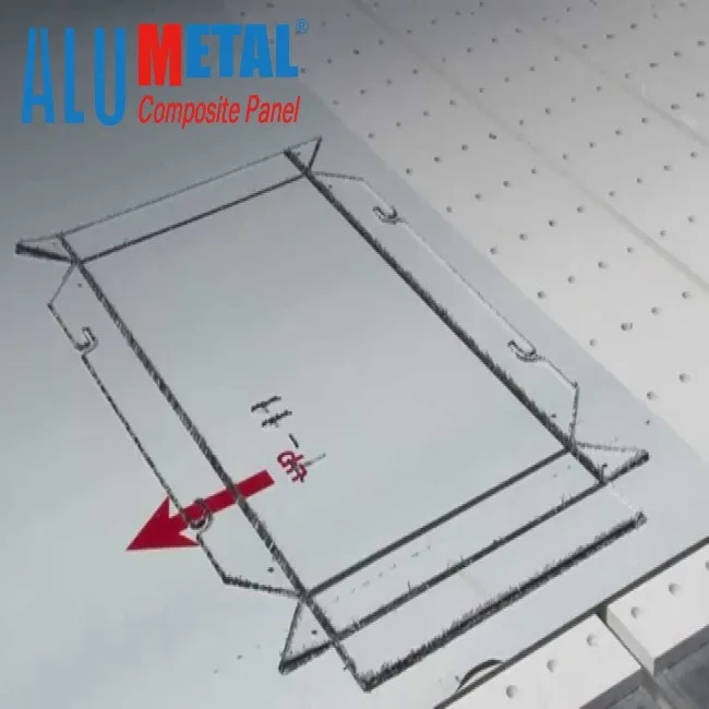 3mm 4mm perforated ACM aluminium composite panel