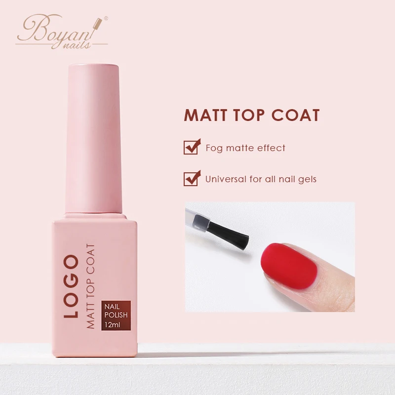 Colorful Nude Gel Polish Set - Pink Bottle Gel Polish Kit Soak off nail UV Lamp Nail Polish Gel Base and Top Coat