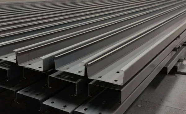 Yh Steel processing parts galvanized U-shaped C-shaped steel friction resistant channel steel