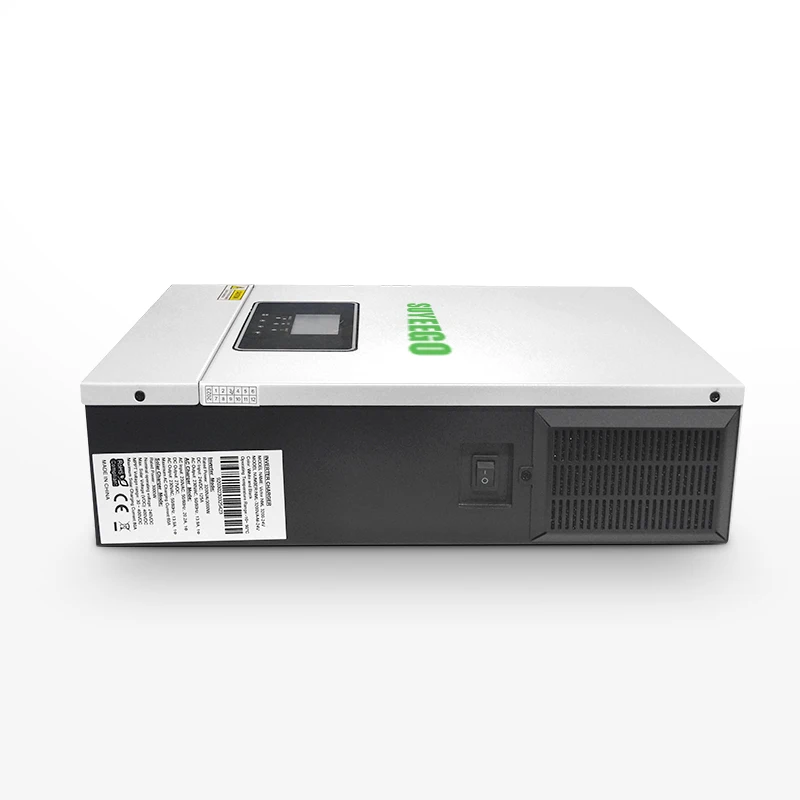 SUYEEGO LCD Display Solar Inverters 3kw 6KW 50 60hz Single Phase Hybrid Off Grid Solar Inverter 3KVA 24V 48V for solar systems