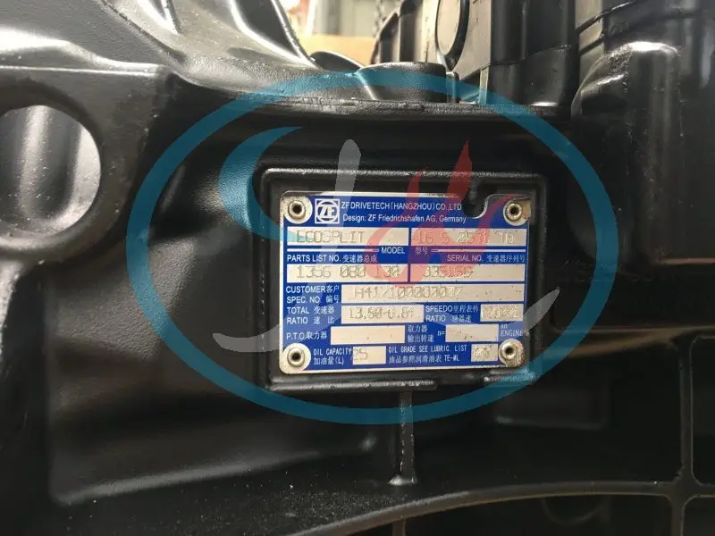 Truck Commercial Vehicle Manual Gearbox 16S2531TO for JAC Siontruk SHACMAN KAMAZ DONGFENG DAF IVECO RENAULT