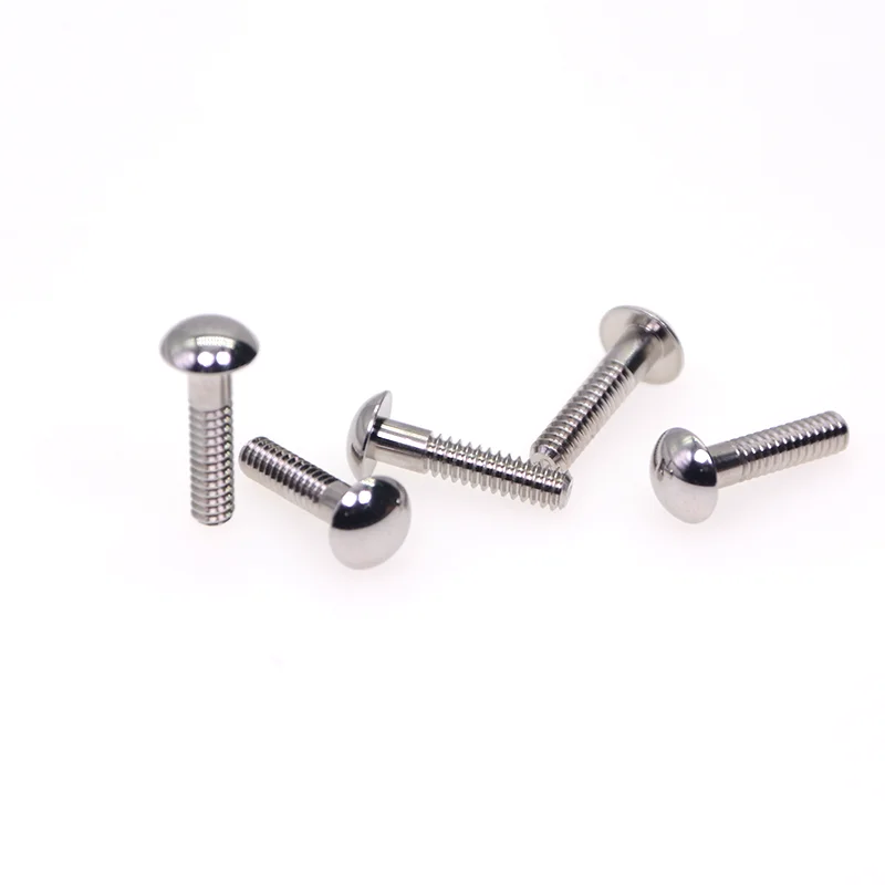Good price stainless steel SUS304 plastic pe bottle for pill packing polishing mirror decorative screw