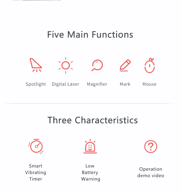 Digital laser  Physical laser multi-function smart PowerPoint PPT Presentation pointer