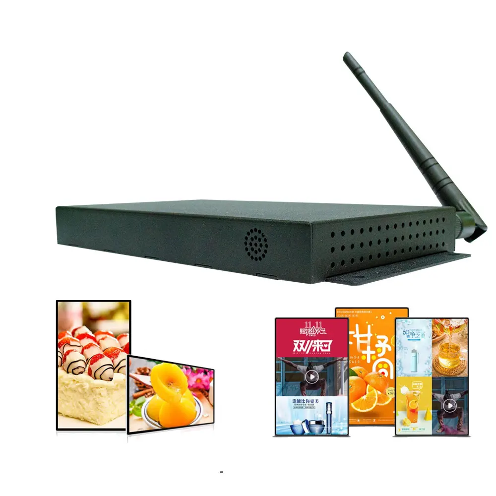 Rock-chip RK3288 Quad-core with Android System EDP LVDS HD 4K Ethernet Android Os Digital Signage Media Player Box
