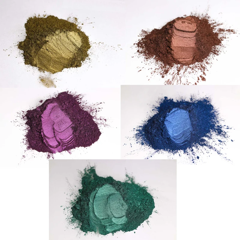 
Factory Direct Sale Sparkling Metallic Gold Color Powder Paint Pigments For Car Paint 