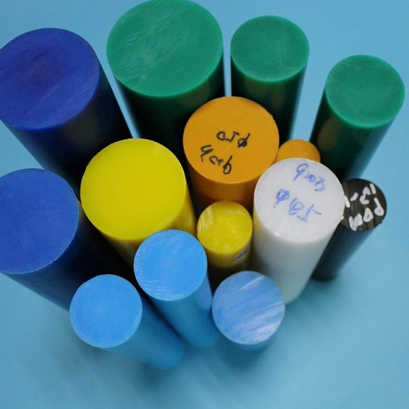 Customized Engineering Plastic rod Extruded PA66 Rod Nylon Rod
