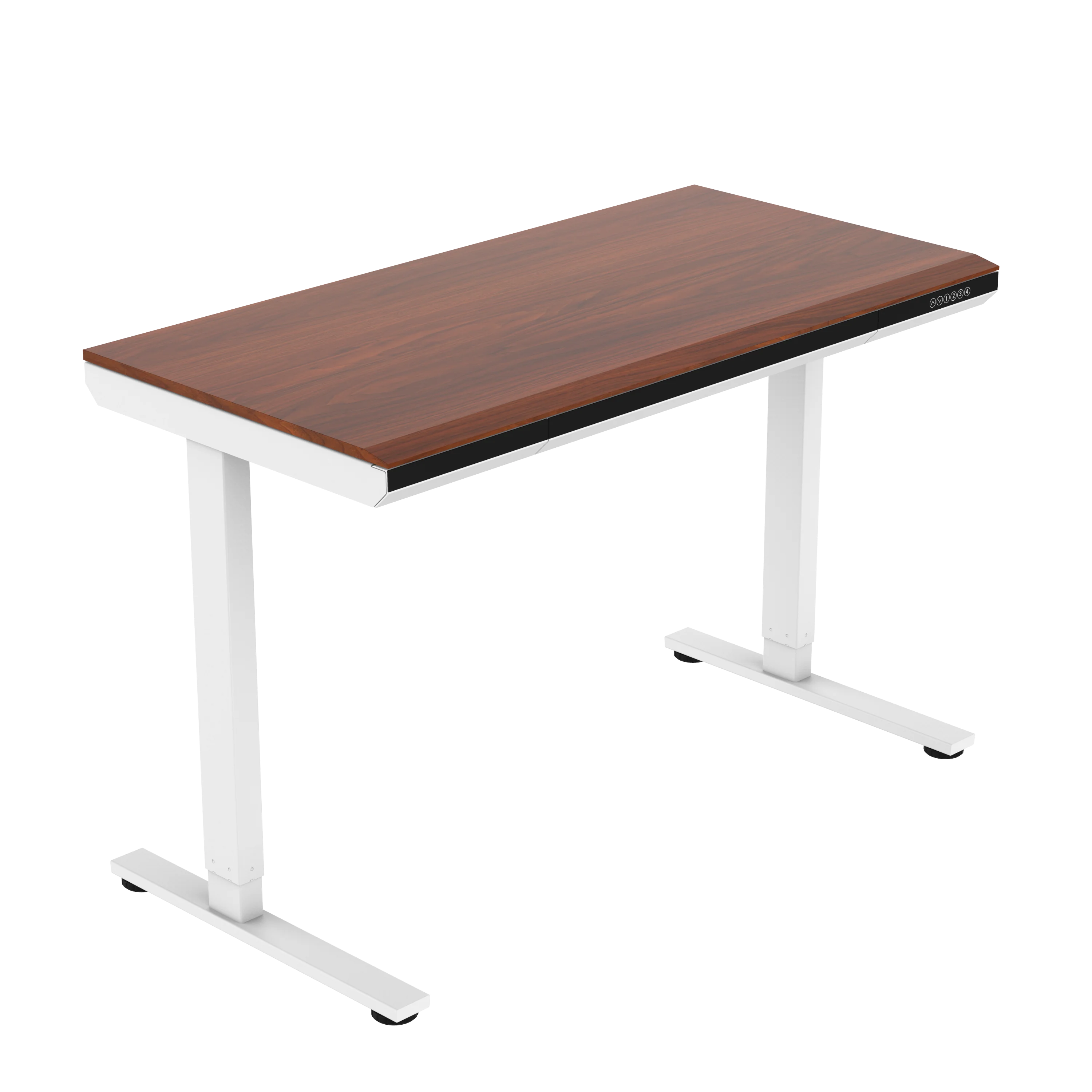 LOCTEK Wooden Electric Height Adjustable Lifting Sit Stand Table Standing Desk HOME OFFICE ET156W-B