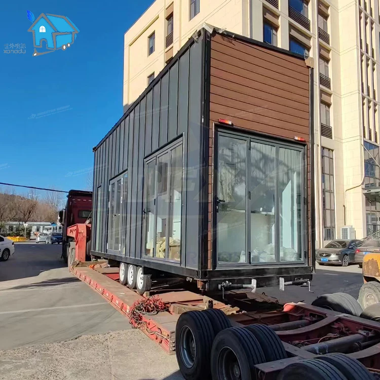 China DFX Good Price Australian Standard Off grid Rv Caravan Van Camping Camper Trailer Manufacturers Tiny House on wheels